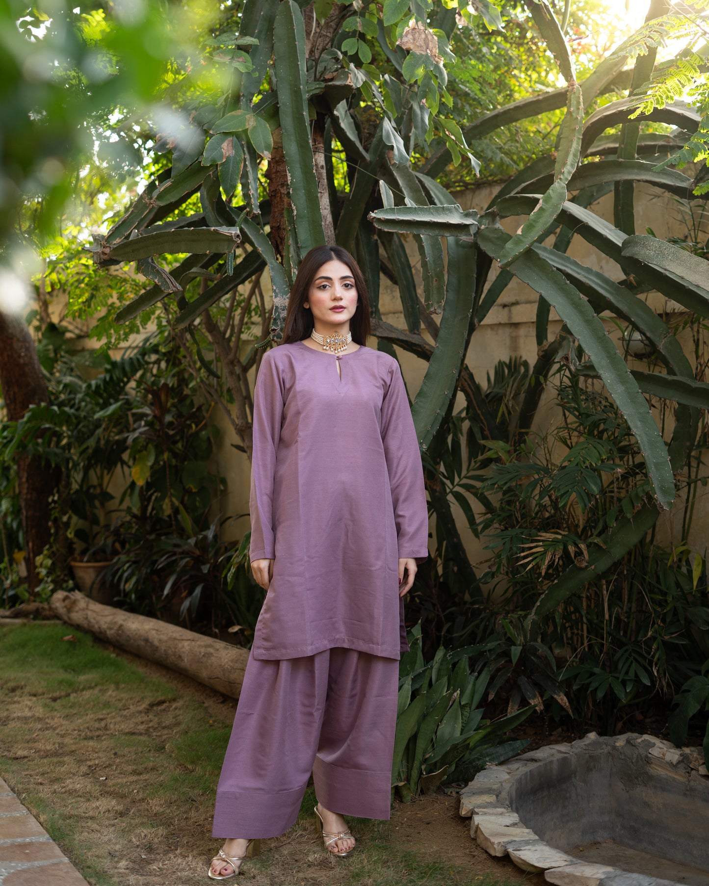 2 PIECE KHADI SILK LYLIC